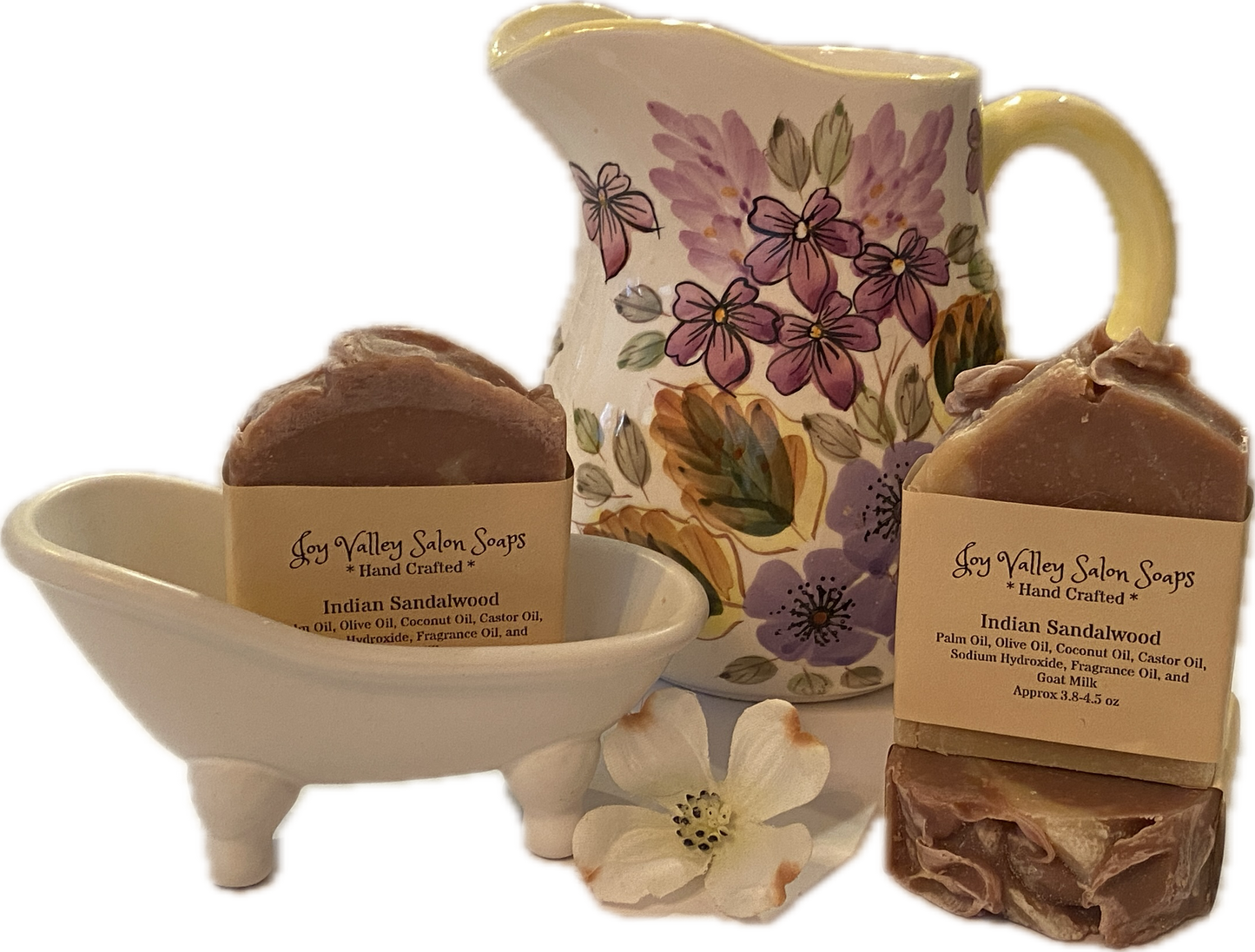 Indian Sandalwood Goat Milk Soap.